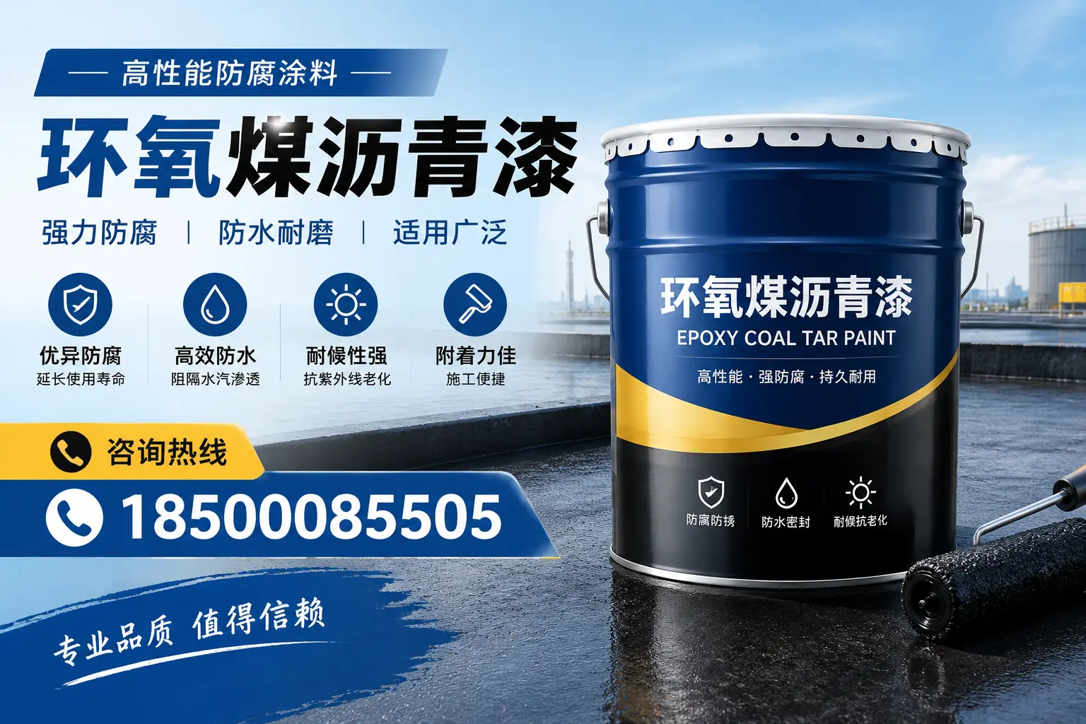 环氧煤沥青漆的主要成分与功能，阿坝用户深度了解